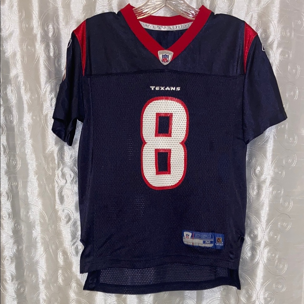 Vintage Reebok Houston Texans David Carr Jersey Youth Size Medium 🔥 C1